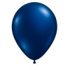 Metallic Pearl 28cm Balloons Midnight Blue Image